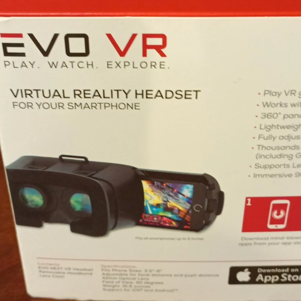 Black Virtual Reality Headset